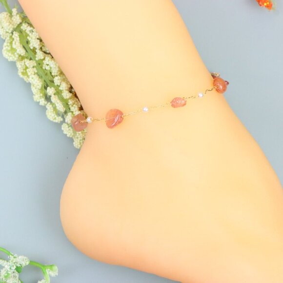 Handmade Anklet – A Stylish Choice for Women, Thoughtful Gift Idea, EVCH1235 - Picture 4 of 9